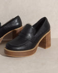 Oasis Society Hannah - Platform Penny Loafers