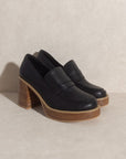 Oasis Society Hannah - Platform Penny Loafers