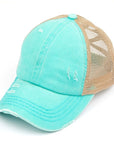 C.C Multi Level Crisscross Pony Cap