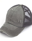 C.C Multi Level Crisscross Pony Cap