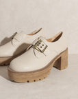 Oasis Society Sarah - Buckled Platform Loafers