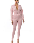 Two Piece Pant Suit by Claude