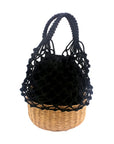 Knitted Basket Bag