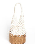 Knitted Basket Bag