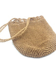 Straw Bucket Beach Bag