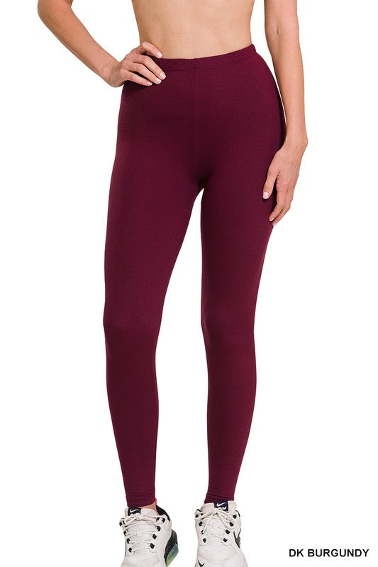 Buy Snug Fit High Waist Active Tights in Maroon Online India, Best Prices,  COD - Clovia - AB0077P09