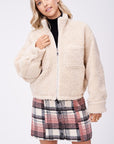 Emory Park Sherpa Jacket with Front Pockets