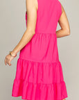 Sleeveless Tiered Dress - Online Only