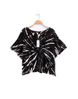 Fabina Twist Cotton Tie Dye Tee