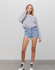 Denim Lab USA Rhinestone Denim Shorts