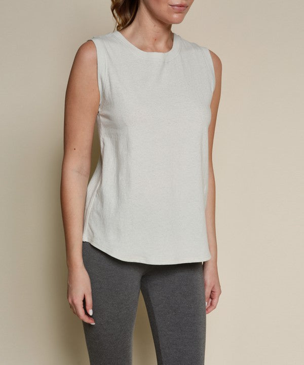 Fabina Recylced Cotton Muscle Tank