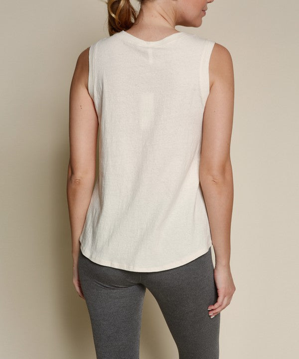 Fabina Recylced Cotton Muscle Tank