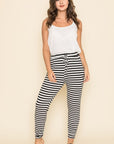 Stripe Drawstring Jogger