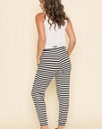 Stripe Drawstring Jogger