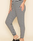 Stripe Drawstring Jogger