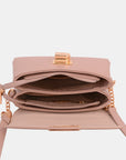 David Jones PU Leather Crossbody Bag