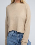 Mock Neck Pullover