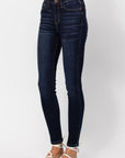 Judy Blue Full Size High Waist Handsand Skinny Jeans