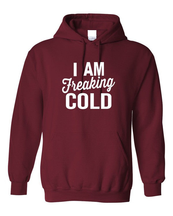 Plus Size I Am Freaking Cold Softstyle Hoodie