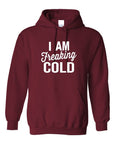 Plus Size I Am Freaking Cold Softstyle Hoodie