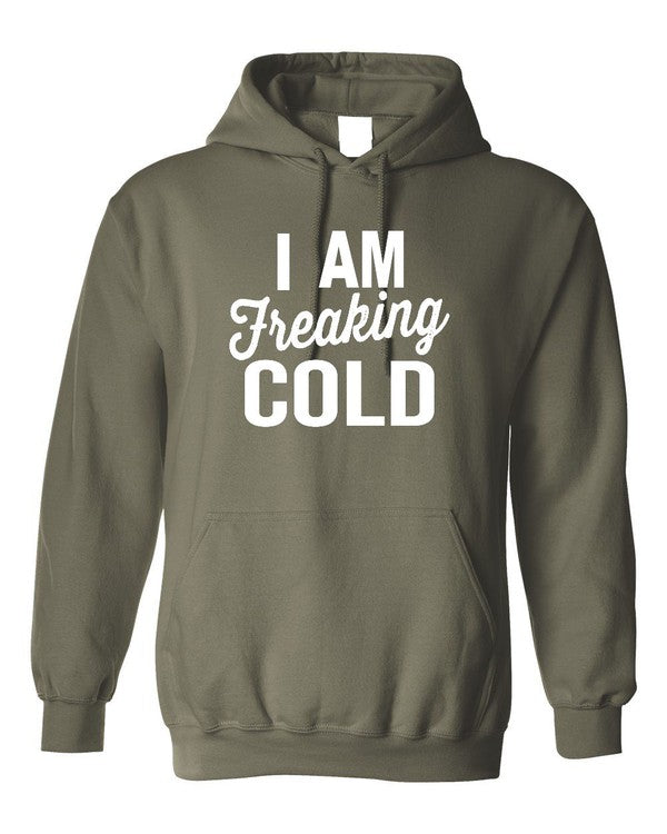 Plus Size I Am Freaking Cold Softstyle Hoodie