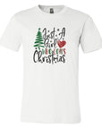 Just A Girl Who Loves Christmas Crew Neck Tee