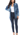 Women's Fashion Denim Jacket by Claude