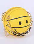 Smily Basketball Swing Clutch