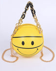 Smily Basketball Swing Clutch