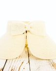 Foldable Wide Brim Bow Visor