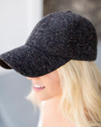 Breezy Tweed Ball Cap Fall Fashion Autumn Hat