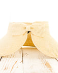 Foldable Wide Brim Bow Visor