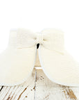Foldable Wide Brim Bow Visor