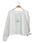 Fabina Cotton Oversized Long Sleeve Tee