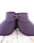 Foldable Wide Brim Bow Visor