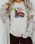 All I Want For Christmas Is Rip Crew Neck Tee