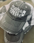 Mama Needs Coffee Embroidered Trucker Hat