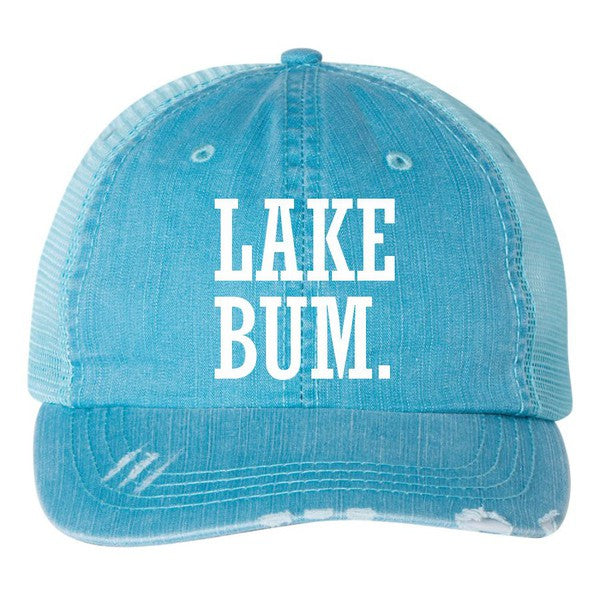 Lake Bum Mesh Trucker Hat