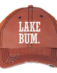 Lake Bum Mesh Trucker Hat