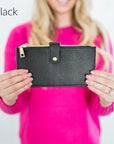 Slim Credit Card Zipper Wallet