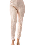 Sexy Sequin Casual Pants by Claude