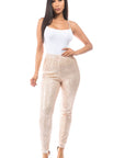 Sexy Sequin Casual Pants by Claude