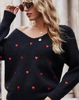 Mini Hearts Sweater