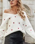 Mini Hearts Sweater