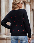 Mini Hearts Sweater