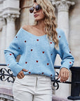 Mini Hearts Sweater