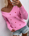 Mini Hearts Sweater