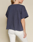 Fabina Pocket Oversize V-Neck