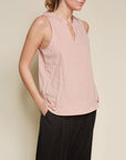 Fabina V-Shape Sleeveless Top