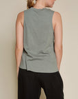 Fabina V-Shape Sleeveless Top